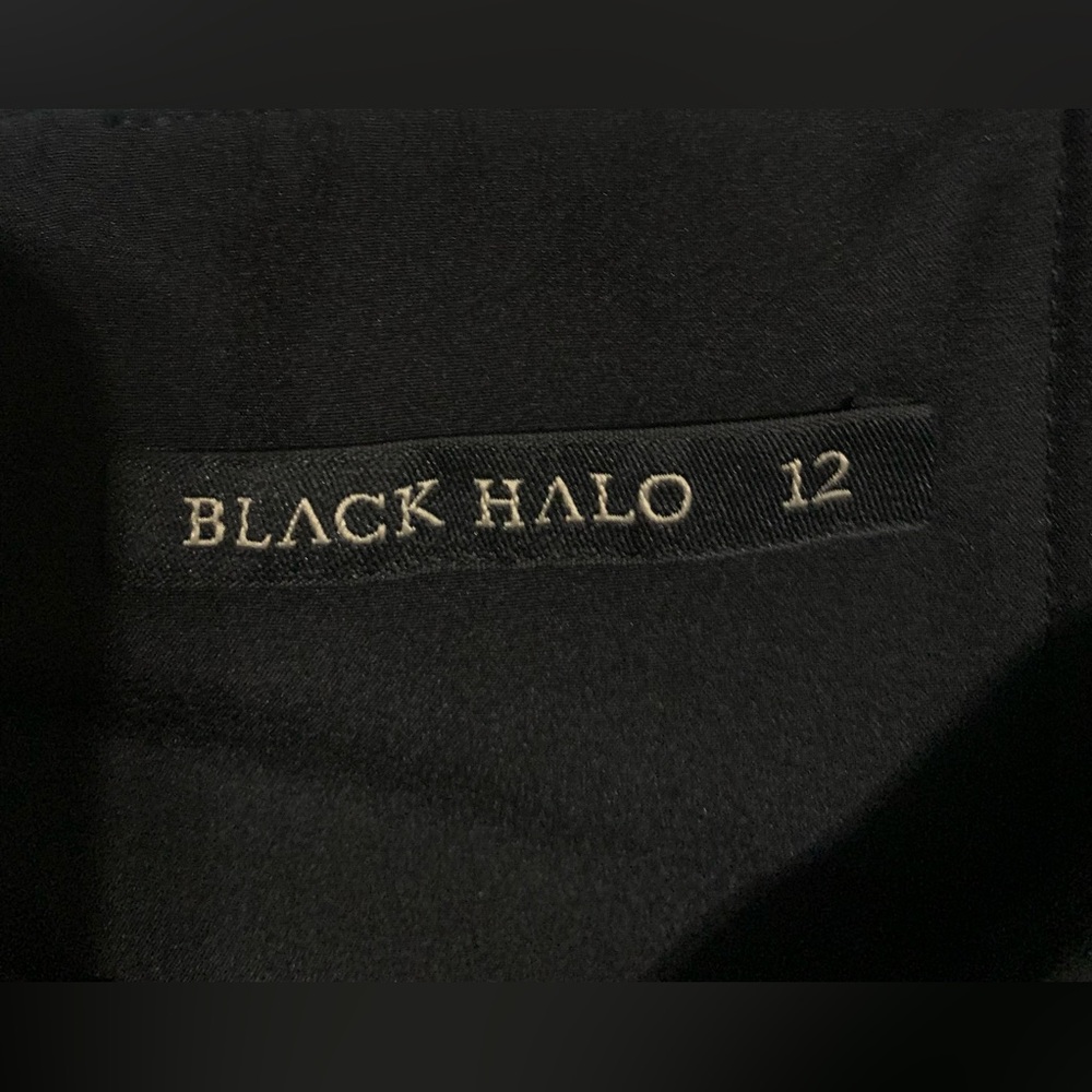 Black Halo black Madigan off the shoulder dress - Picture 4 of 5